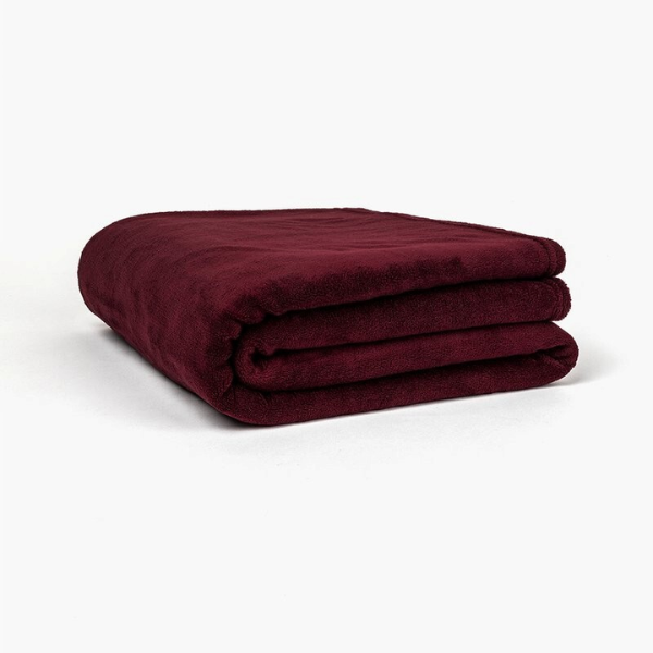 Fleece Blanket - Plum